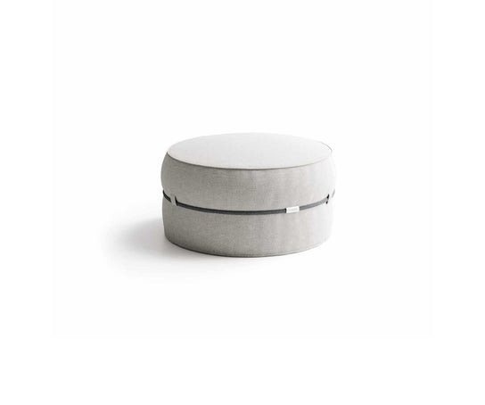 Luxury Ponente Pouf by Atmosphera in Outdoor Fabric Casa Design Group