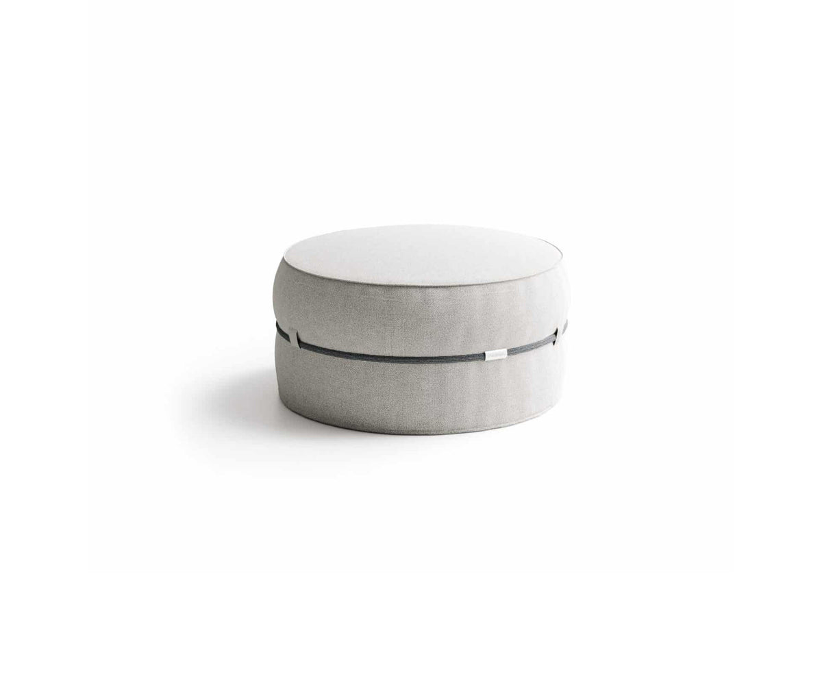Luxury Ponente Pouf by Atmosphera in Outdoor Fabric Casa Design Group