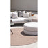 Luxury Ponente Pouf by Atmosphera in Outdoor Fabric Casa Design Group