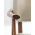 Porada Nissa dining armchair with a solid Canaletta walnut frame and fabric or leather upholstery | Casa Design Group