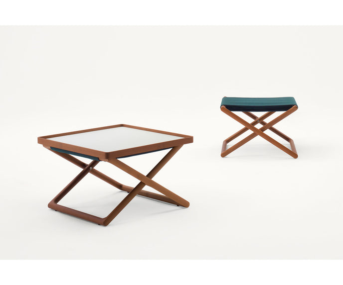 Foldable Portofino Outdoor Side Table by Paola Lenti Casa Design Group