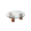Handcrafted Primula Glass Outdoor Coffee Table by Paola Lenti Casa Design Group