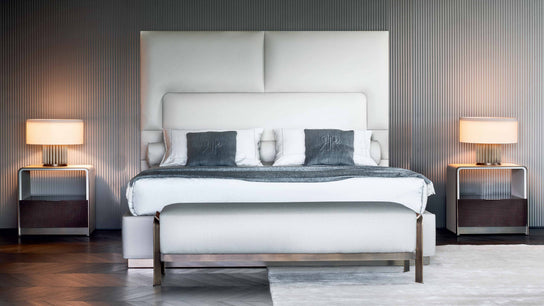 Prince Luxury Upholstered Bed by Rugiano | Casa Design Group