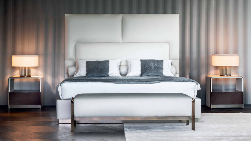 Prince Luxury Upholstered Bed by Rugiano | Casa Design Group