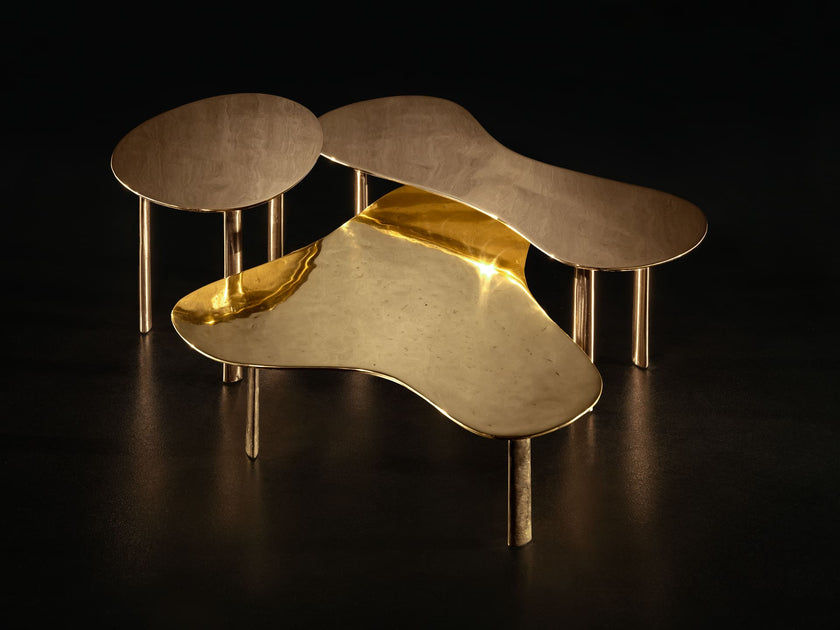 High End Puddle Coffee Table by Henge Casa Design Group