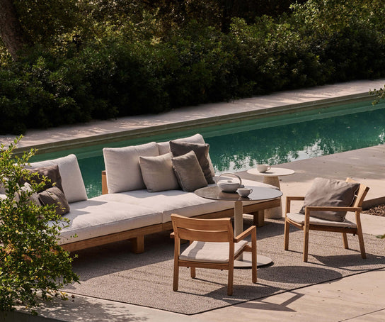 High End Pure Chaise Lounge by Tribu Casa Design Group