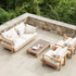 Elegant Teak Pure Outdoor Lounge Chair by Tribù | Casa Design Group