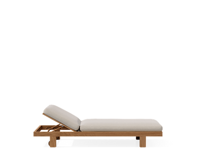 Sleek Pure Outdoor Chaise Lounge Showcasing Modular Design and Luxury Cushions | Casa Design Group