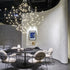 Q2 Pendant Light with Curved Nickel Structure by Baxter | Casa Design Group