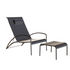 Modern QT Outdoor Lounger with Footrest by Royal Botania Casa Design Group