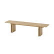 Kendo RAK Architectural Wood Bench | Casa Design Group