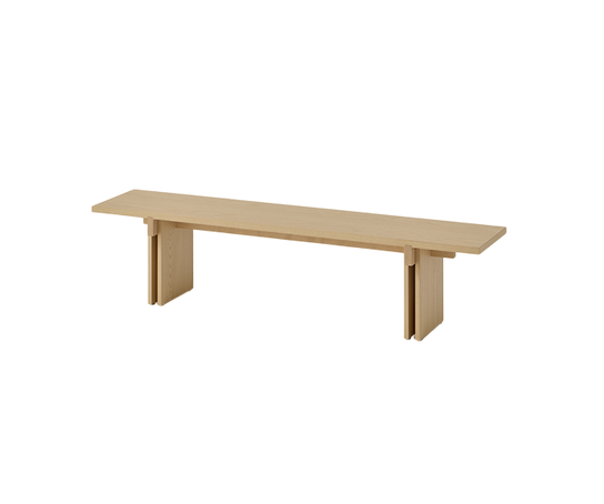 Kendo RAK Architectural Wood Bench | Casa Design Group