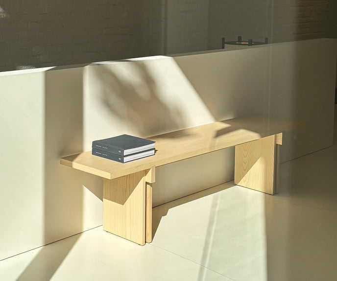 Kendo RAK Architectural Wood Bench | Casa Design Group