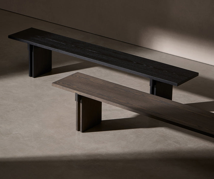 Kendo RAK Architectural Wood Bench | Casa Design Group