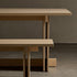 Kendo RAK Architectural Wood Bench | Casa Design Group