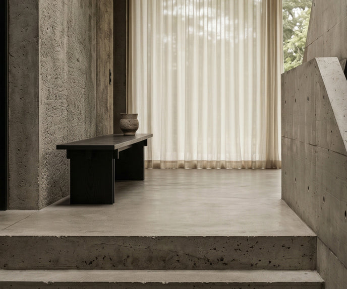 Kendo RAK Architectural Wood Bench | Casa Design Group