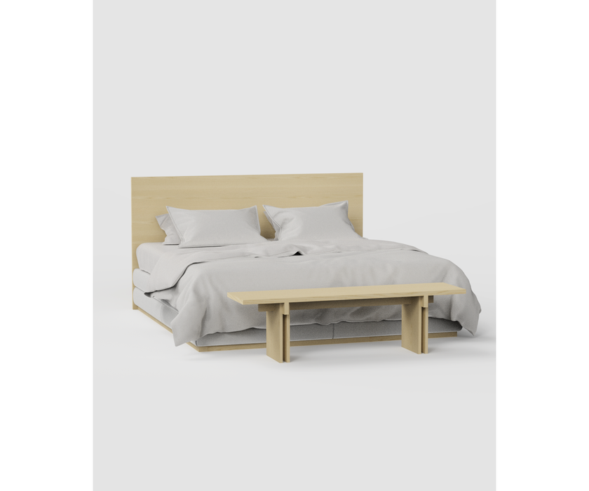 Kendo RAK Architectural Wood Bench | Casa Design Group