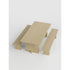 Kendo RAK Architectural Wood Bench | Casa Design Group