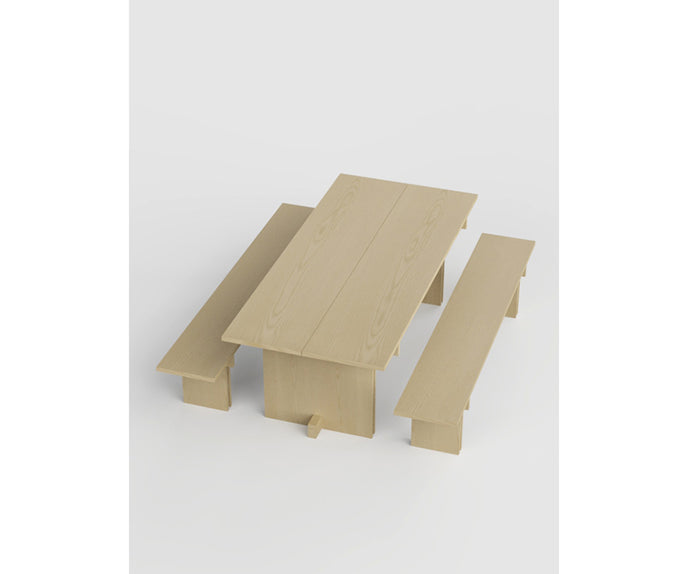 Kendo RAK Architectural Wood Bench | Casa Design Group
