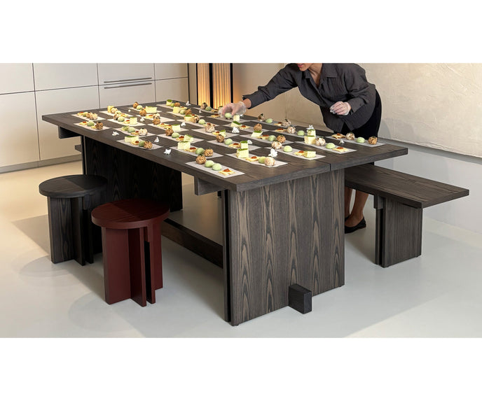 Kendo RAK Architectural Wood Bench | Casa Design Group