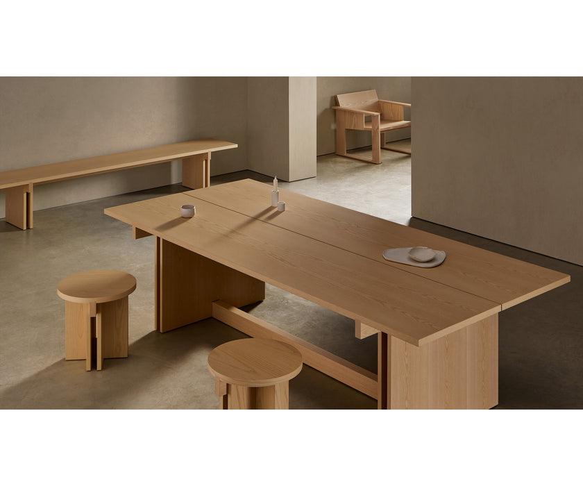 Kendo RAK Architectural Wood Bench | Casa Design Group