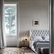 Ralf Contemporary C Table with Marble Base and Lacquered Wood Top by Meridiani | Casa Design Group