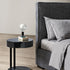 Ralf Contemporary C Table with Marble Base and Lacquered Wood Top by Meridiani | Casa Design Group