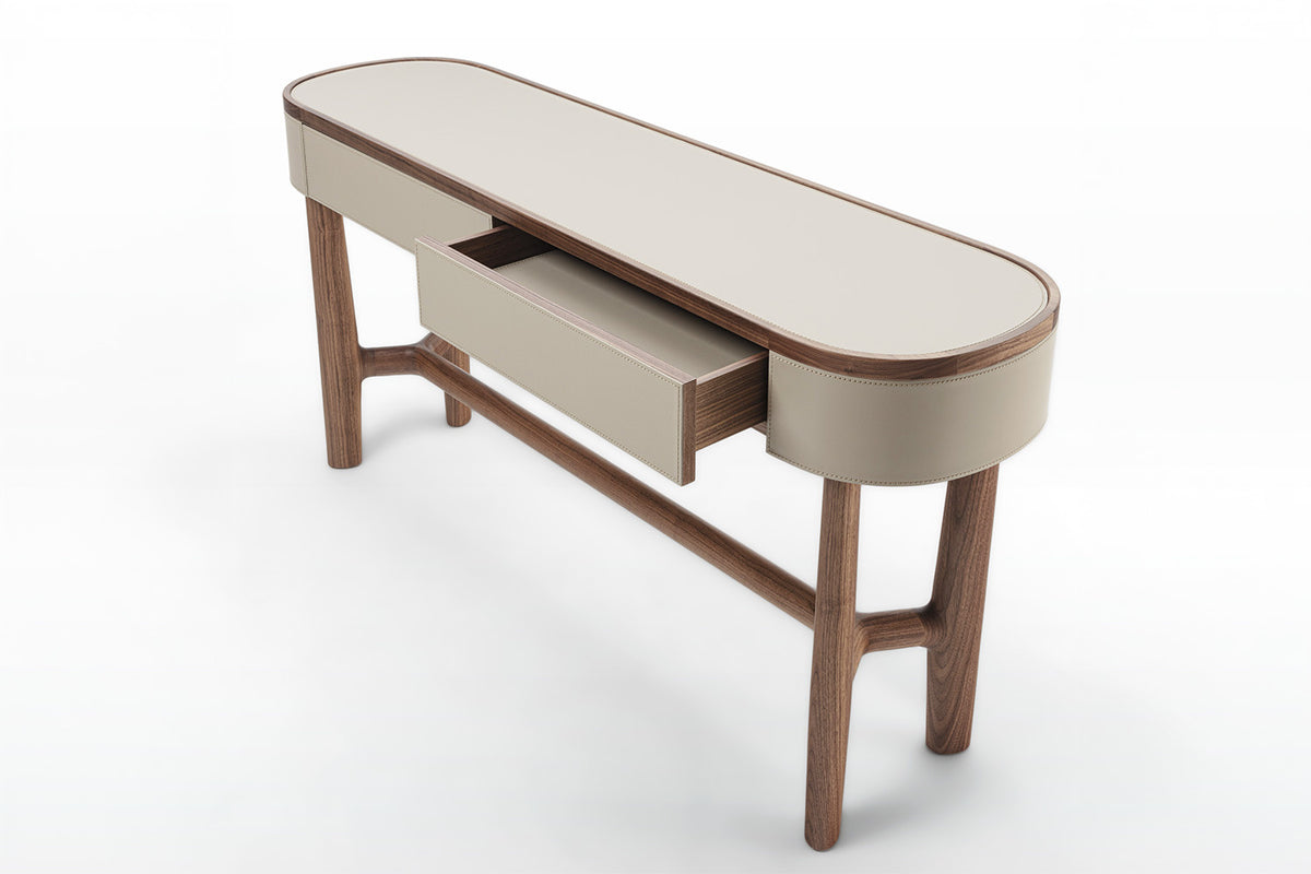 High End Rami Back Sofa Console by Porada Casa Design Group