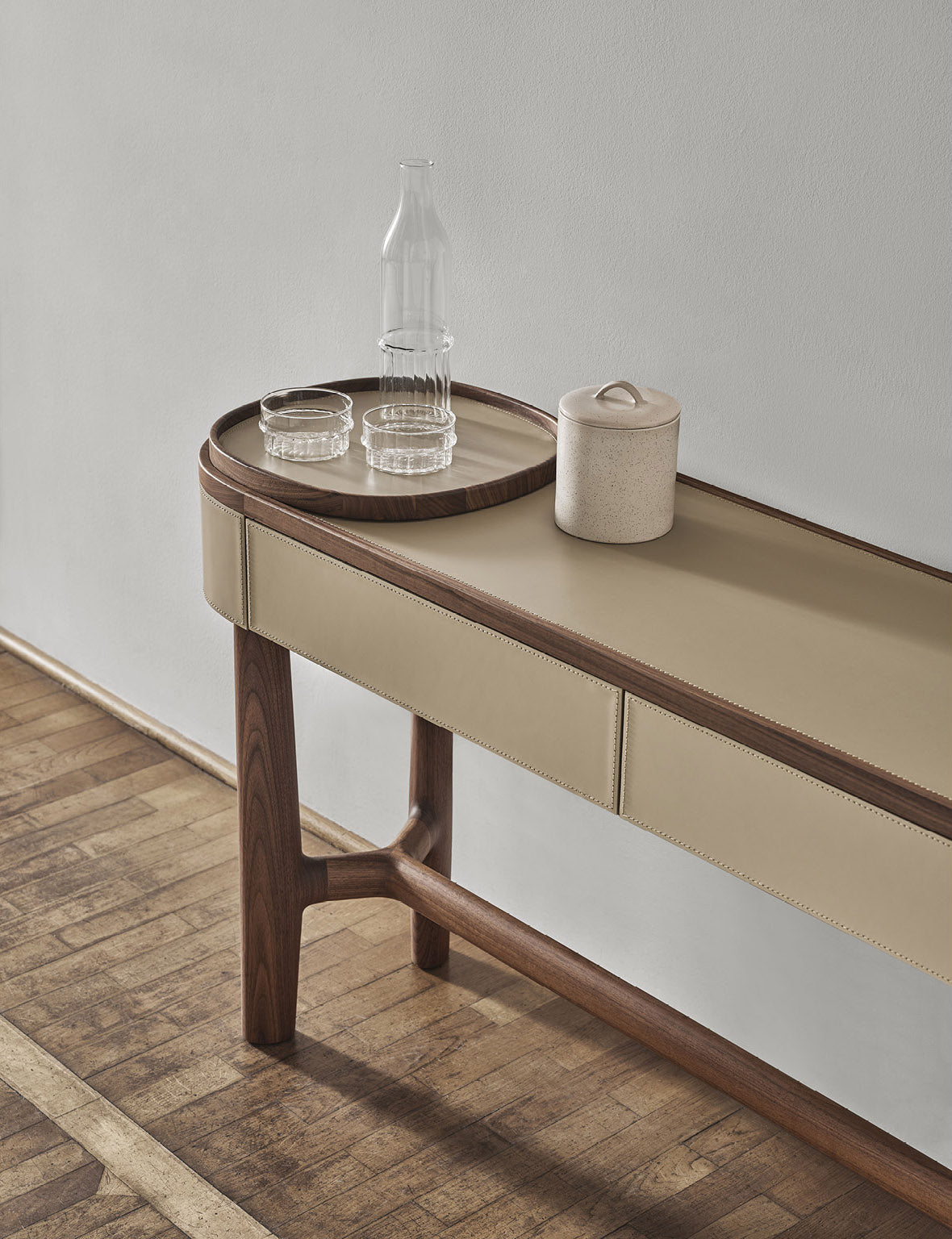 High End Rami Back Sofa Console by Porada Casa Design Group