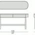 High End Rami Back Sofa Console by Porada Casa Design Group