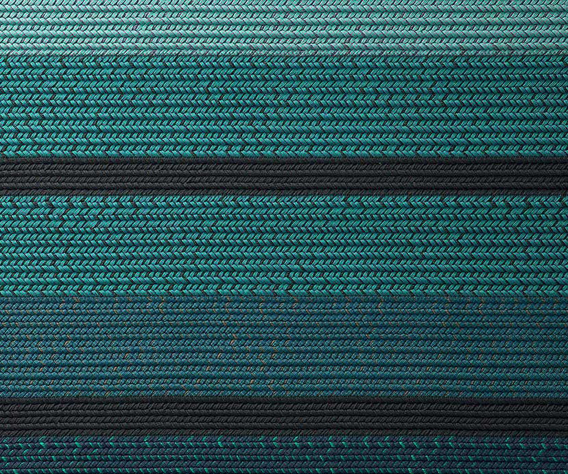 Ray Outdoor Rug by Paola Lenti | Modular design featuring solid and blend colors | Casa Design Group