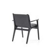 Luxury Ren Dining Chair by Stellar Works with walnut wood and leather upholstery – Casa Design Group