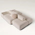 René Suite Modular Sofa by Meridiani with integrated ceramic trays