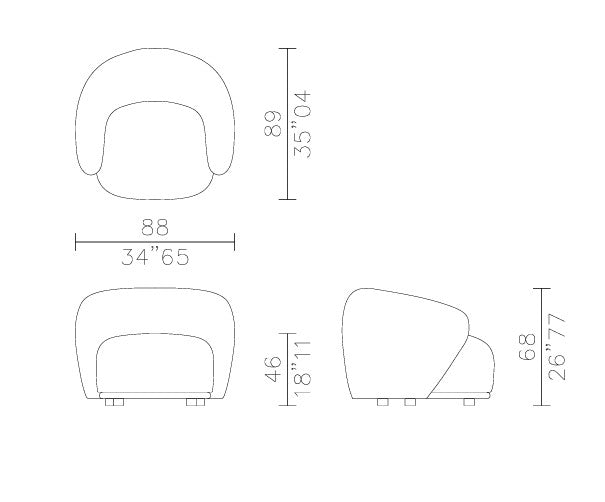 Floor Sample René Swivel Chair