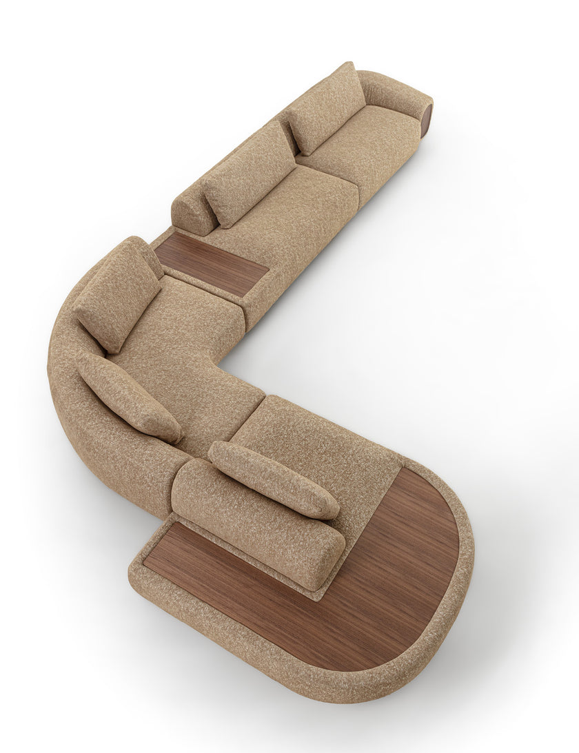 Rhode Modular Sofa by Giuseppe Viganò for Porada | Casa Design Group