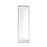 Rialto Mirrors with slender aluminum frames, rectangular reflective surfaces and optional integrated LED lighting by Rimadesio | Casa Design Group