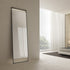 Rialto Mirrors with slender aluminum frames, rectangular reflective surfaces and optional integrated LED lighting by Rimadesio | Casa Design Group