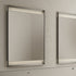 Rialto Mirrors with slender aluminum frames, rectangular reflective surfaces and optional integrated LED lighting by Rimadesio | Casa Design Group