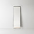 Rialto Mirrors with slender aluminum frames, rectangular reflective surfaces and optional integrated LED lighting by Rimadesio | Casa Design Group