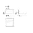 High End Ribbon Bed by Molteni&C Quick Ship Casa Design Group