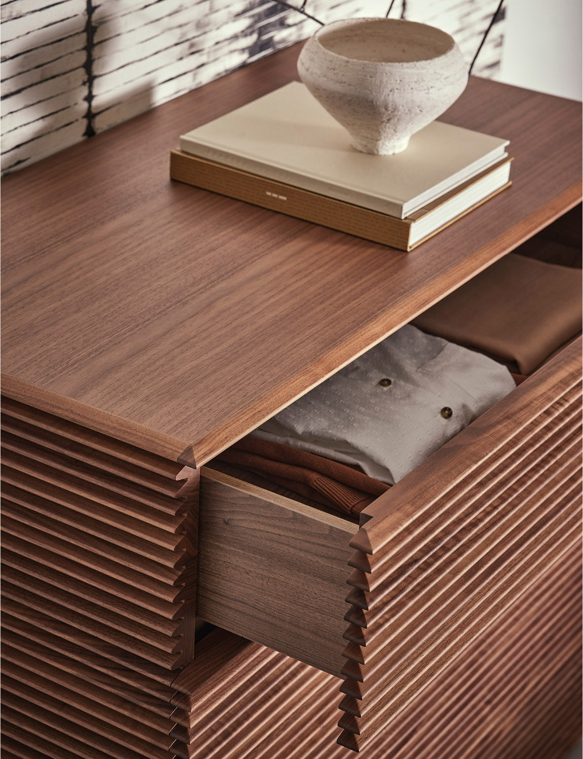 High End Night Table by Porada Casa Design Group