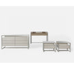 High-End Rialto Nightstand by Rimadesio with Contemporary Glass and Wood Design | Casa Design Group