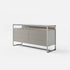 High-End Rialto Nightstand by Rimadesio with Contemporary Glass and Wood Design | Casa Design Group