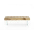 Giacinto Bench by Riva 1920 in Solid Scented Cedar with Glass or Iron Legs | Casa Design Group