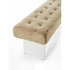 Giacinto Bench by Riva 1920 in Solid Scented Cedar with Glass or Iron Legs | Casa Design Group