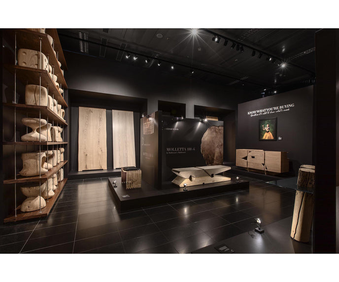 Luxury MOLLETTA 100+6 Bench by Riva 1920 in Solid Cedar with Leather Upholstery | Casa Design Group