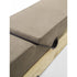 Luxury MOLLETTA 100+6 Bench by Riva 1920 in Solid Cedar with Leather Upholstery | Casa Design Group