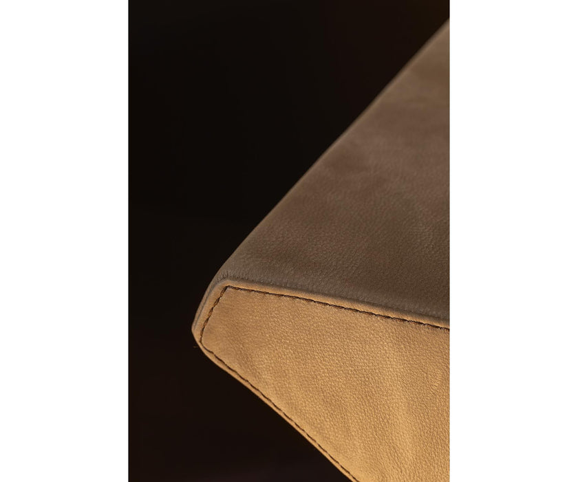 Luxury MOLLETTA 100+6 Bench by Riva 1920 in Solid Cedar with Leather Upholstery | Casa Design Group