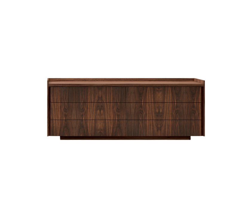 Luxury Revo Night Dresser by Riva 1920 with Solid Wood and Fresart Design | Casa Design Group