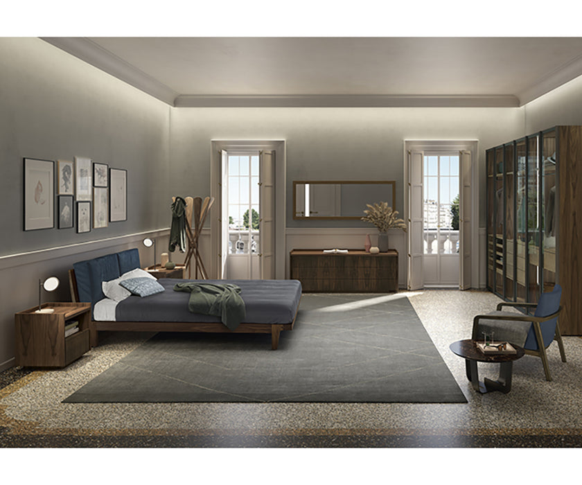 Luxury Revo Night Dresser by Riva 1920 with Solid Wood and Fresart Design | Casa Design Group